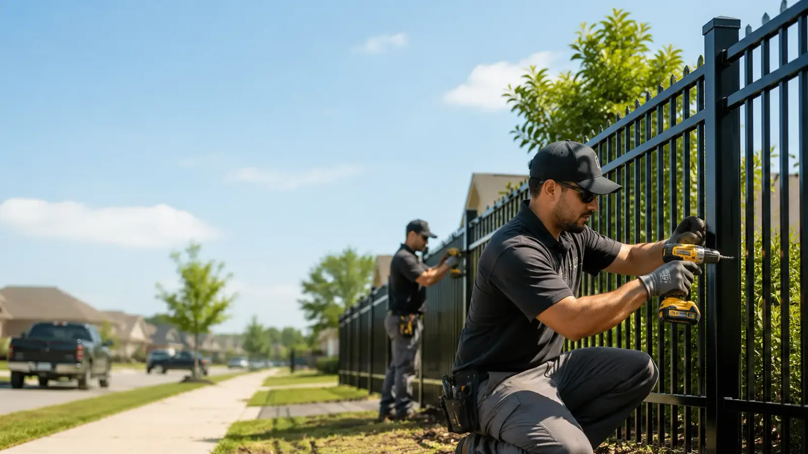 Metal Fence Installation in Hooppole, IL